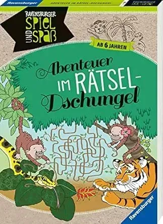 fromenteuer im Rätsel-Dschungel from 6 Jahren
