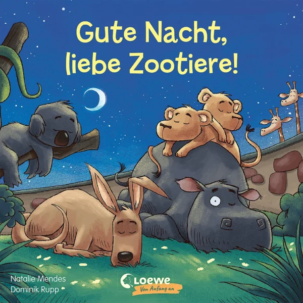 """Gute Nacht, liebe Zootiere!"""