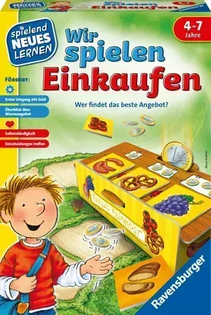 Wir spielen Einkaufen