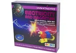 World of Discovery Electricity and Magnetism Educational Box Set