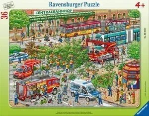 Einsatz auf der Straße Puzzle