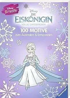 Disney kreativ: Die Eiskönigin - 100 Motive zum Ausmalen und Entspannen