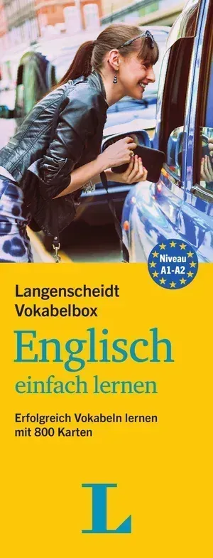 Langenscheidt Vokabelbox Englisch einfach lernen - Box mit Karteikarten