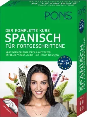 PONS Der komplette Sprachkurs Spanisch für Fortgeschrittene