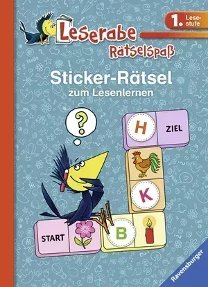 Sticker-Rätsel zum Lesenlernen