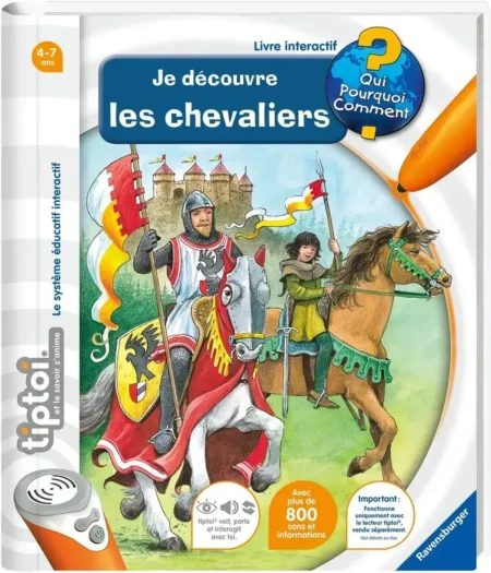 Livre interactif- Je découvre les chevaliers