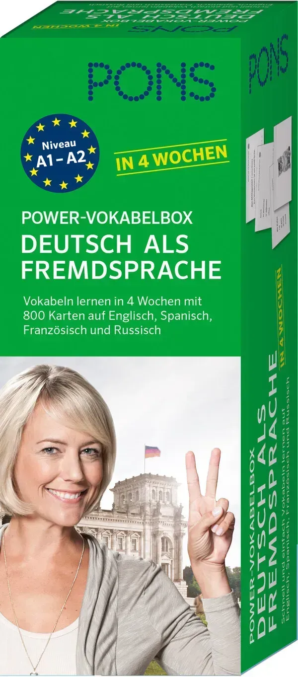 PONS Power-Vokabelbox Deutsch als Fremdsprache