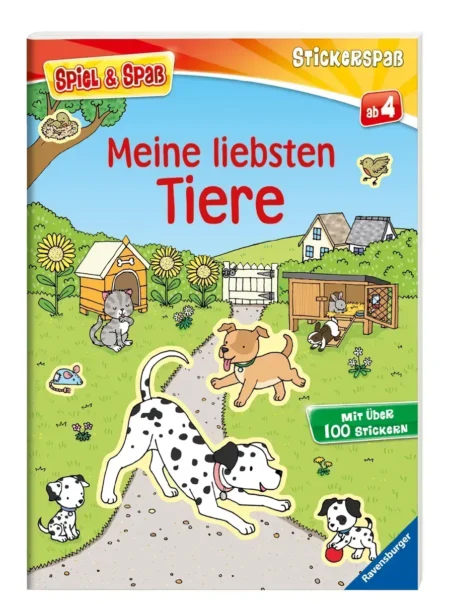 Spiel & Spaß - Stickerspaß: Meine liebsten Tiere