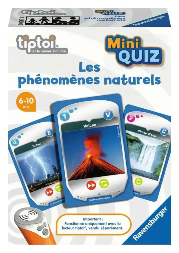 Jeu interactif- Les phénomènes naturels
