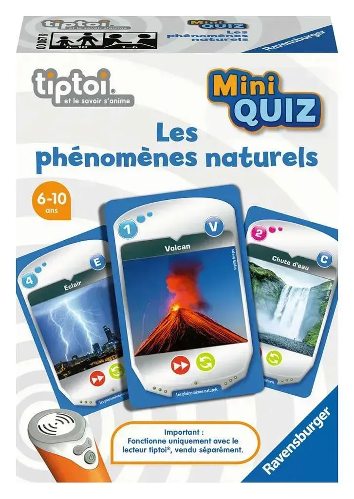 Jeu interactif- Les phénomènes naturels