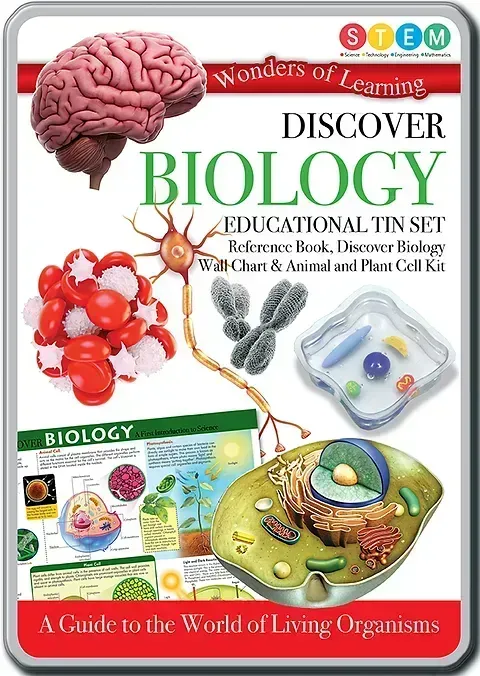 Wonders of Learning Discover Biology Educational Tin Set
