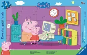Peppa am Computer puzzle