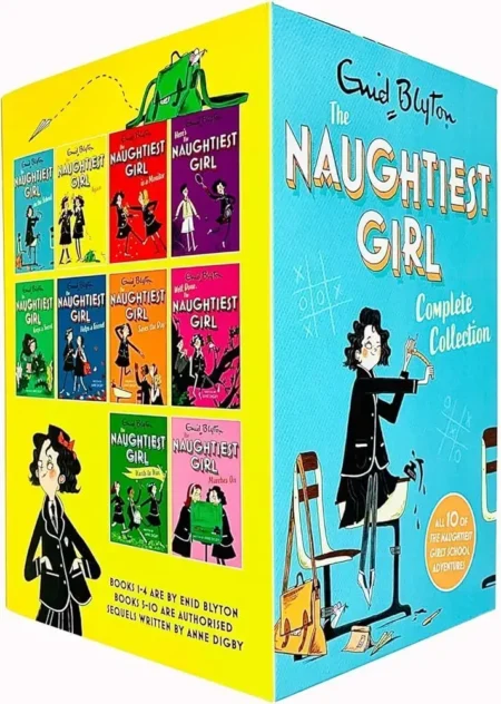 Enid Blyton Naughtiest Girl 10 Book Collection