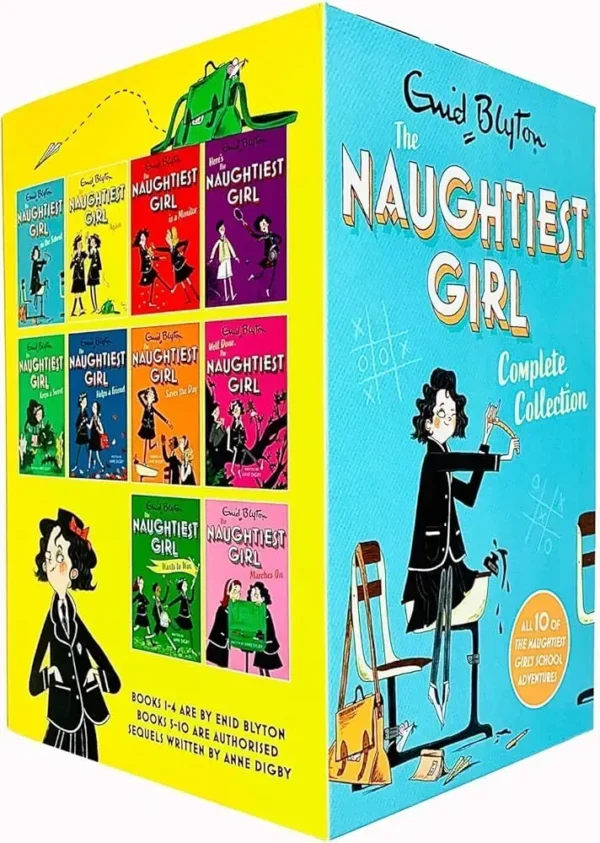 Enid Blyton Naughtiest Girl 10 Book Collection