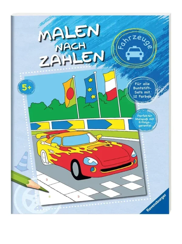 Malen nach Zahlen: Fahrzeuge
