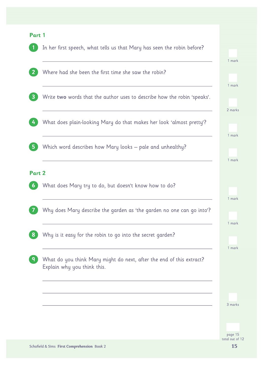 First Comprehension 2: Year 3, Ages 7-8 - Image 3