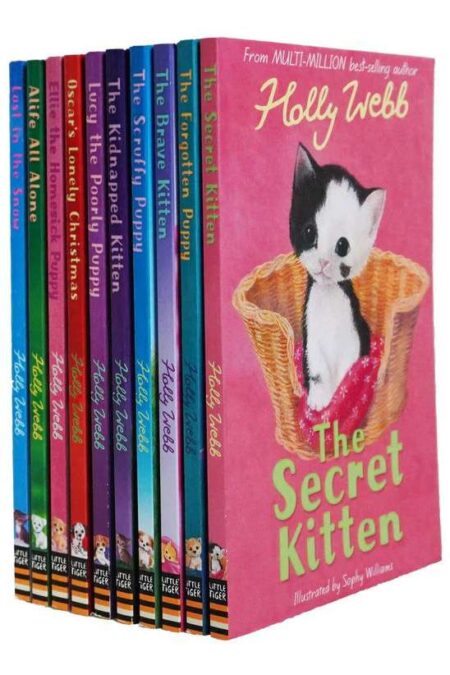 Holly Webb Series 3 - Animal Stories, Pet Rescue Adventure - Puppy and Kitten 10 Books Collection Set (Books 21 To 30)