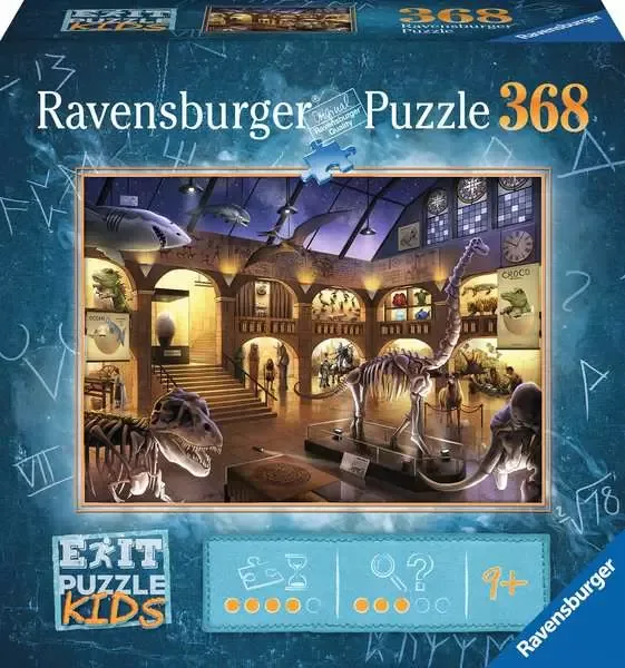 Kinderpuzzle mit 368 Teilen – Museumsgeheimnisse