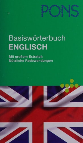 PONS Basiswörterbuch Englisch-Deutsch, Deutsch-Englisch