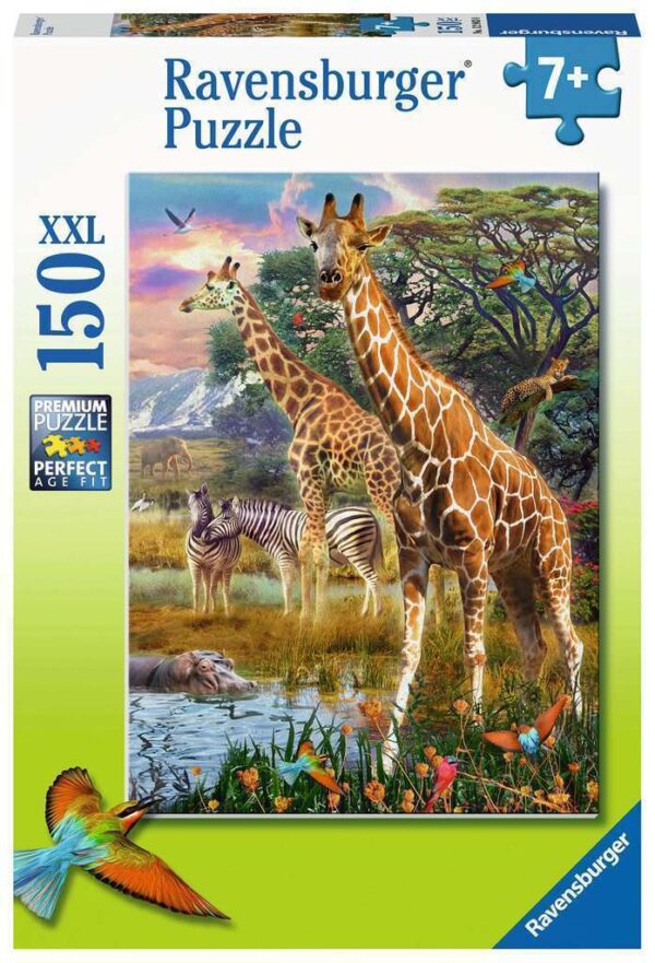 Ravensburger Giraffes in Africa Puzzle 150pc