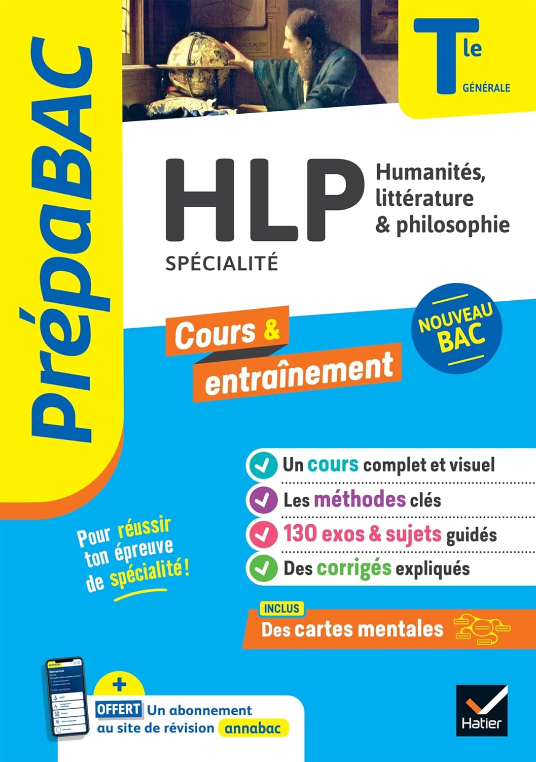 Prépabac - HLP Tle générale (spécialité) - Bac 2026: cours, méthodes & sujets corrigés (programme de Terminale) Paperback