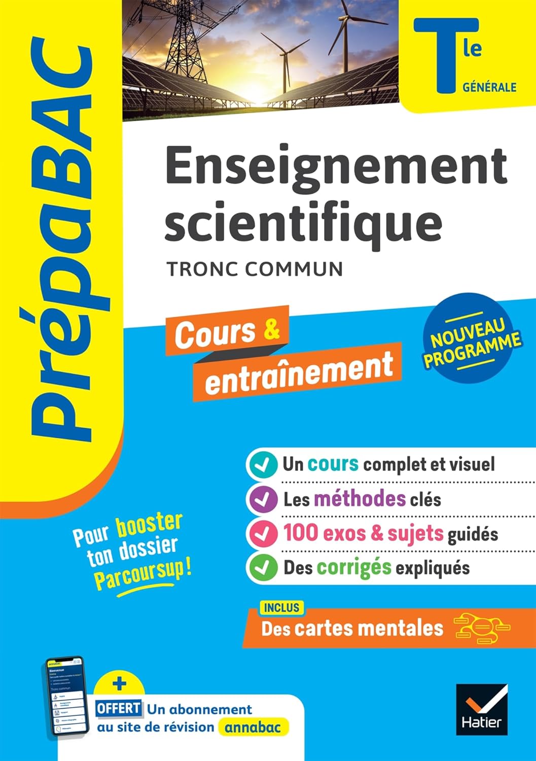 Prépabac - Enseignement scientifique Tle générale - Bac 2026: cours, méthodes & entraînement (programme de Terminale)