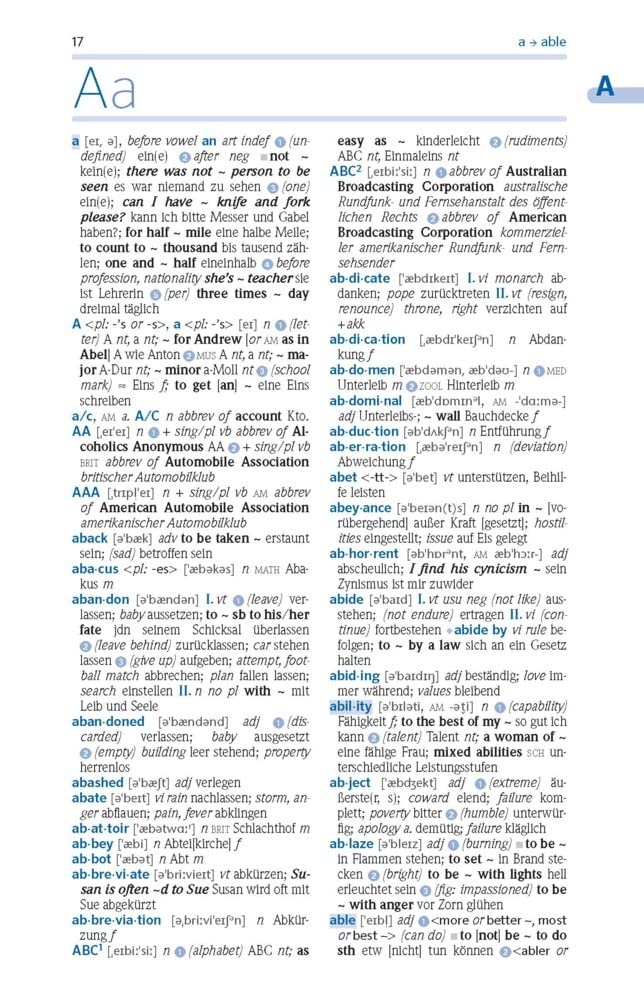 PONS Schülerwörterbuch Klausurausgabe Englisch: Englisch-Deutsch / Deutsch-Englisch. - Image 3