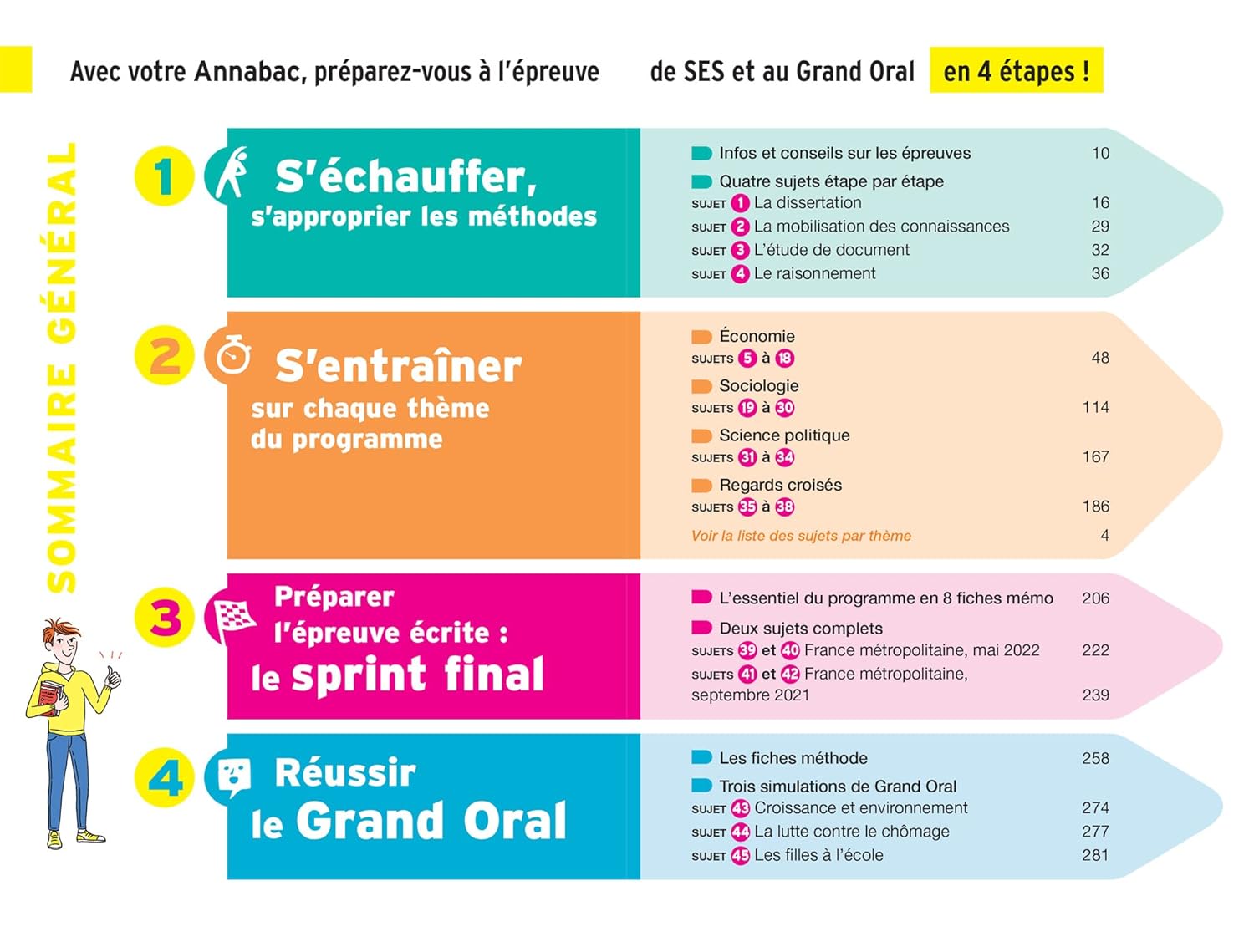Annales du bac Annabac 2023 SES Tle générale (spécialité): méthodes & sujets corrigés nouveau bac - Image 5