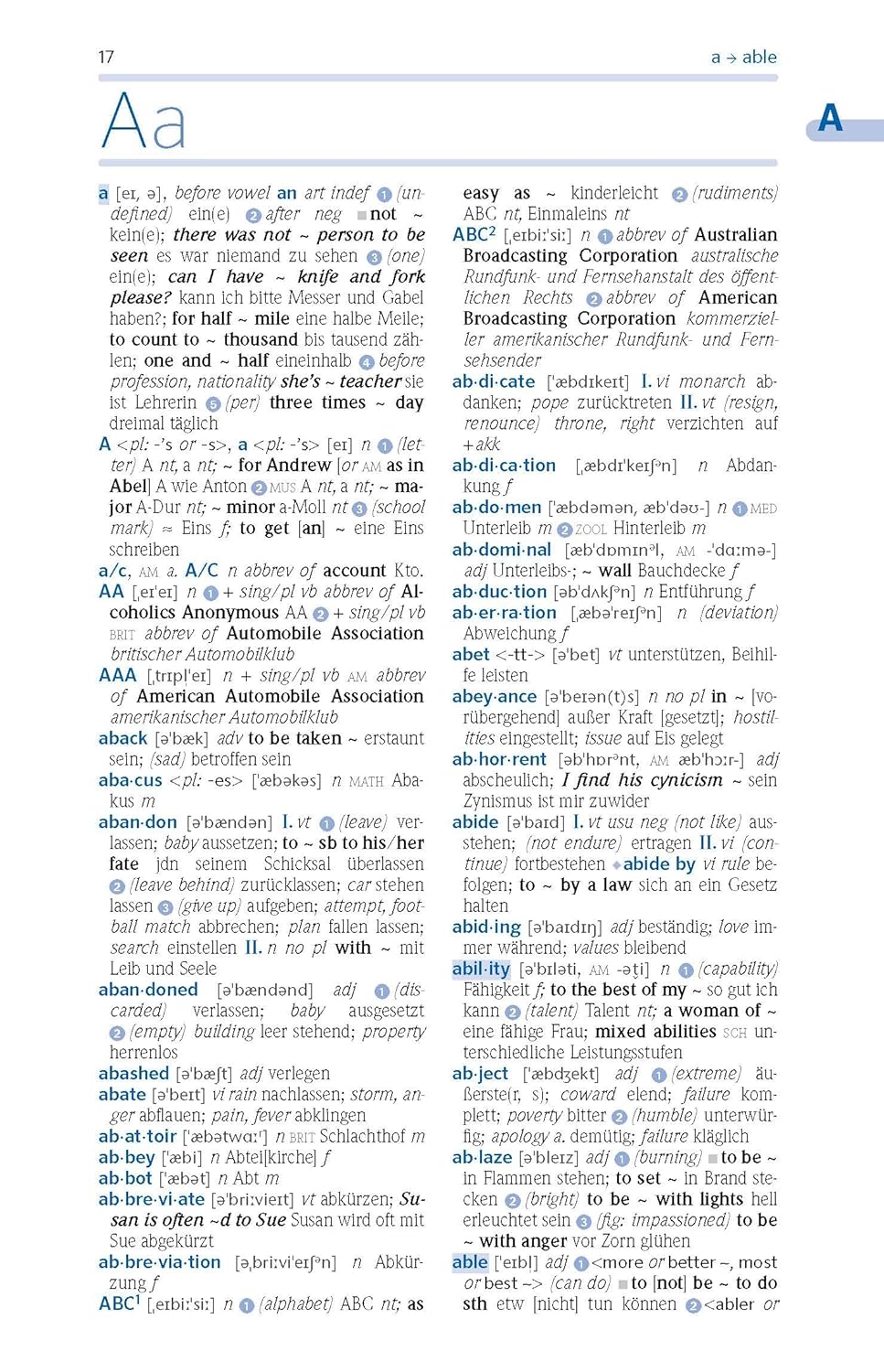 PONS Schülerwörterbuch Klausurausgabe Englisch: Englisch-Deutsch / Deutsch-Englisch. - Image 4