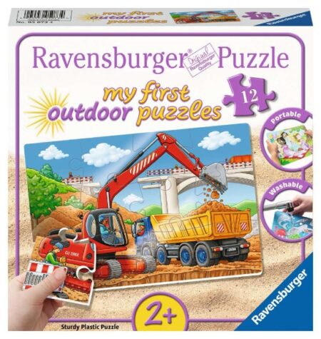 Kinderpuzzle - Meine Baustelle - 12 Teile