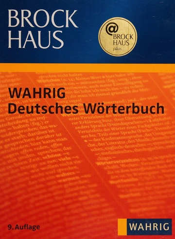 Brockhaus WAHRIG Deutsches Wörterbuch