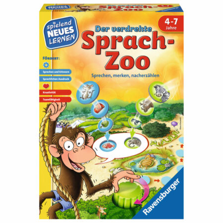 Der verdrehte Sprach-Zoo - Kinderspiel ab 4 Jahre