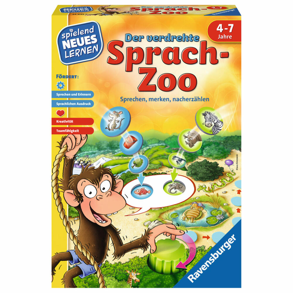Der verdrehte Sprach-Zoo - Kinderspiel ab 4 Jahre