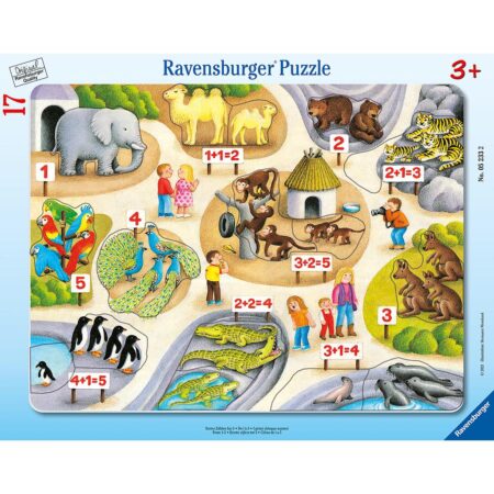 Ravensburger Rahmenpuzzle, 17-teilig, Lesestufe 5