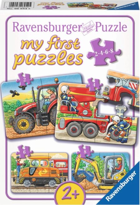 Puzzle – mein erstes Puzzle – Bei der Arbeit, 8 Teile