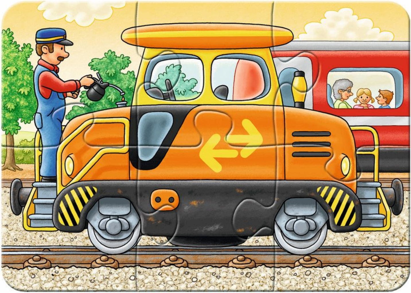 Fleißig bei der Arbeit puzzle - Image 4