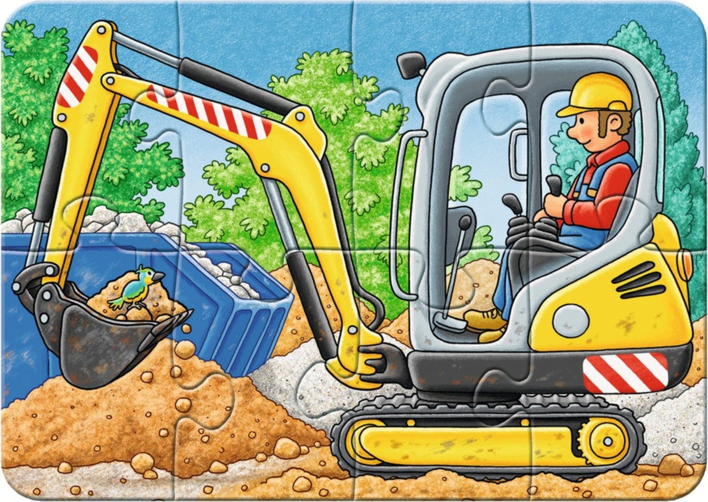 Fleißig bei der Arbeit puzzle - Image 3