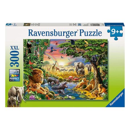 Ravensburger Evening At The Watering Hole 300 Piece Jigsaw Puzzle