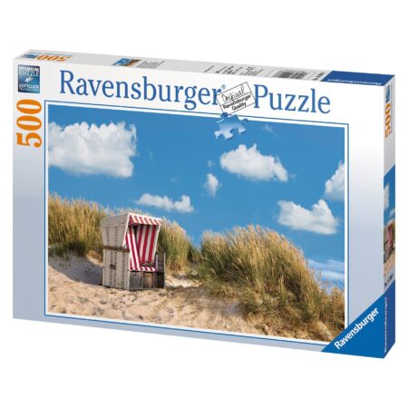 Ravensburger puzzle, Beach chair, 500 pieces