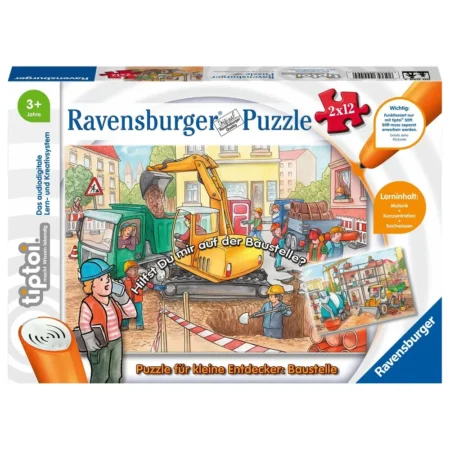 tiptoi® Puzzle für kleine Entdecker: Baustelle