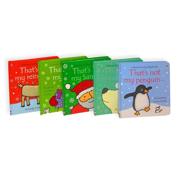Usborne Thats Not My Christmas Collection 5 Books Set (Touchy-Feely Board Books) By Fiona Watt - Image 2
