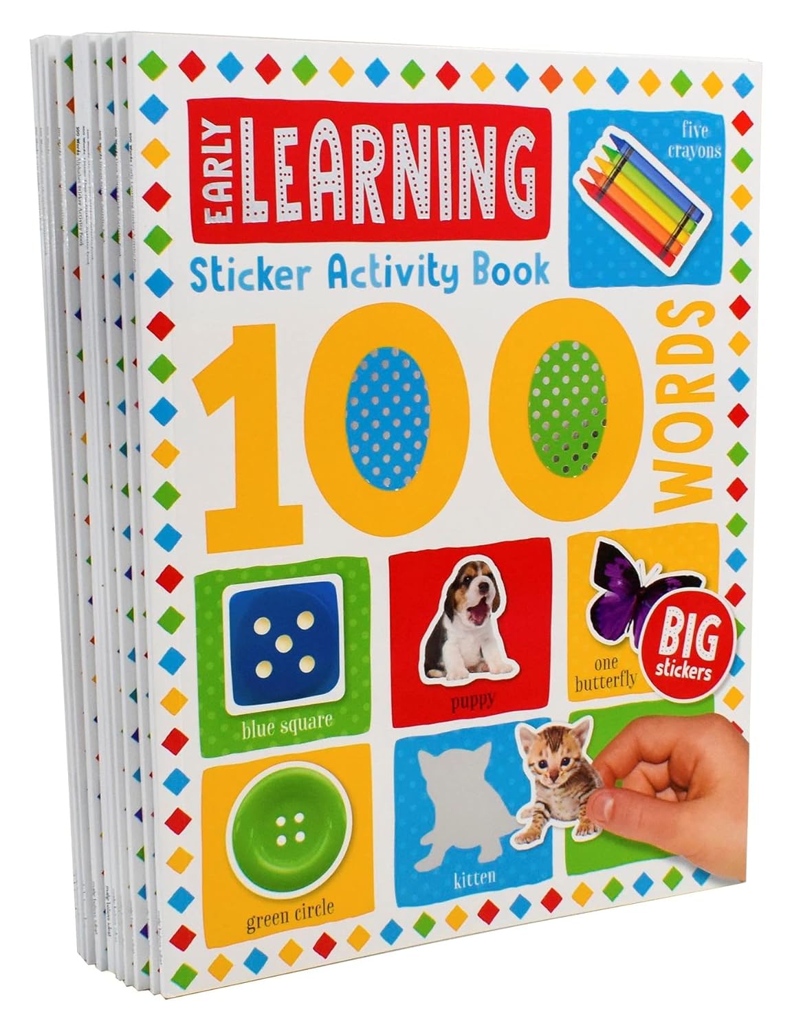 100 Words Sticker Activity Book 10-set - Image 3