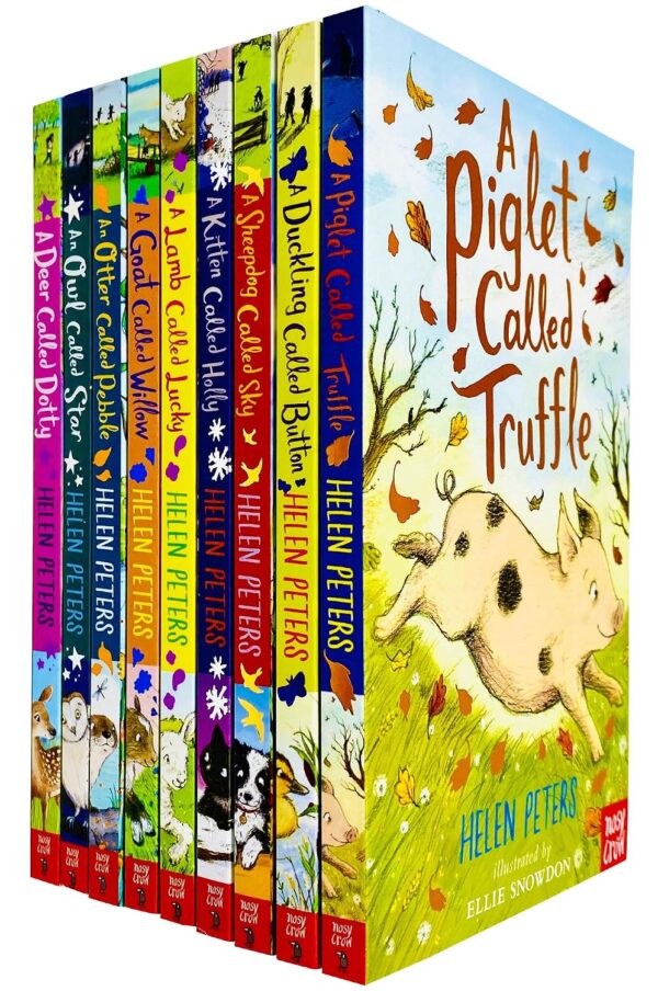 The Jasmine Green Series 9 Books Collection Set by Helen Peters (Piglet Called Truffle, Sheepdog Called Sky, Goal Called Willow, Deer Called Dotty &amp; MORE!)