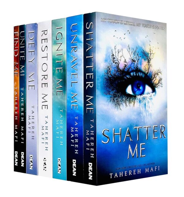 Shatter Me Series Books 1 - 7 Collection Set by Tahereh Mafi (Shatter, Restore, Ignite, Unravel, Defy Me, Unite Me &amp; Find Me)