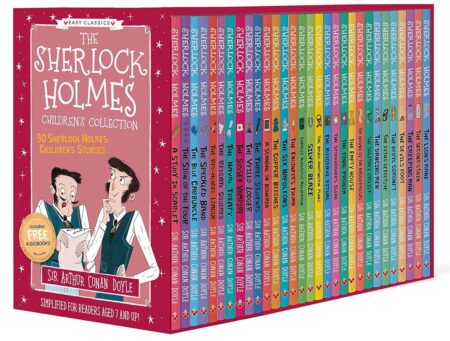 The Sherlock Holmes Children’s Collection: 30 Book Box Set (A Study in Scarlet, The Sign of the Four ... The Final Problem, The Hound of the Baskervilles)