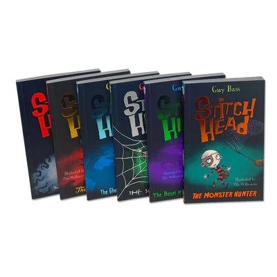 Stitch Head by Guy Bass 6 Books Collection Set - Ages 9-14 - Paperback - Image 2