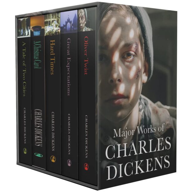 Major Works Of Charles Dickens 5 Books - Box
