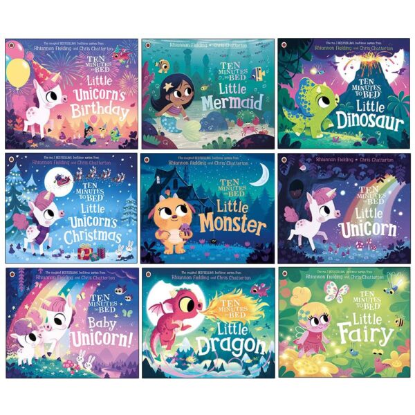 Ten Minutes To Bed Series 9 Books By Rhiannon Fielding