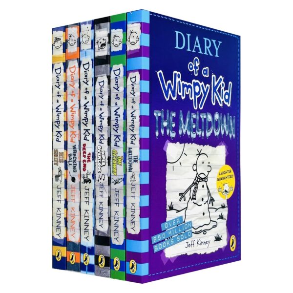 Diary Of A Wimpy Kid 12-17 Series 6 Books