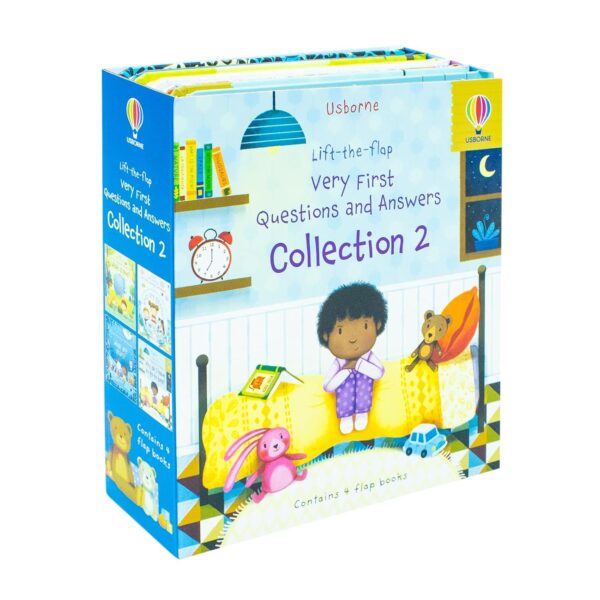 Usborne Very First Questions And Answers Collection 2 - 4 Board Books
